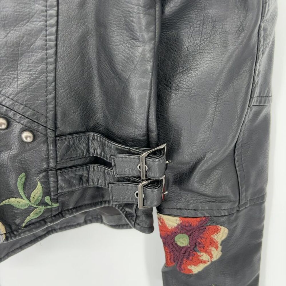 Blank NYC Embroidered Studded Leather Jacket - Picture 5 of 5